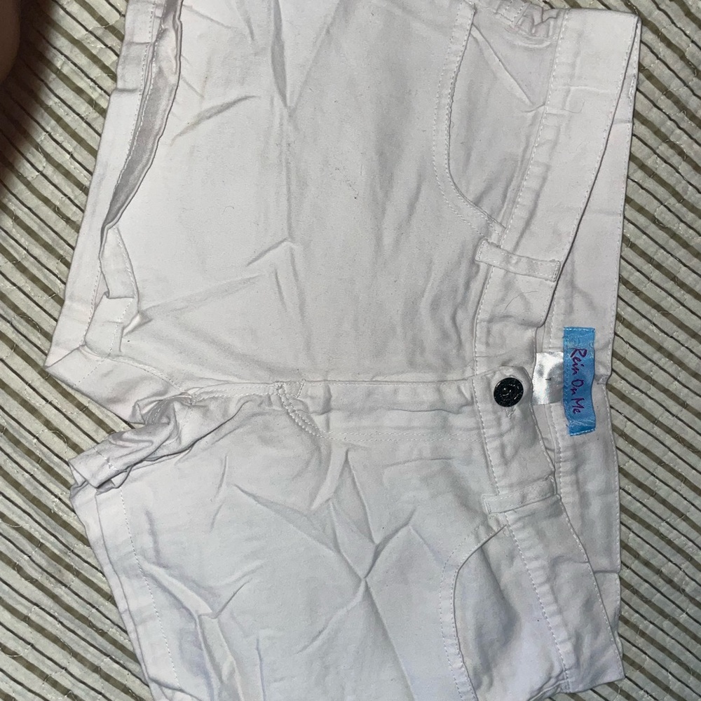 white shorts